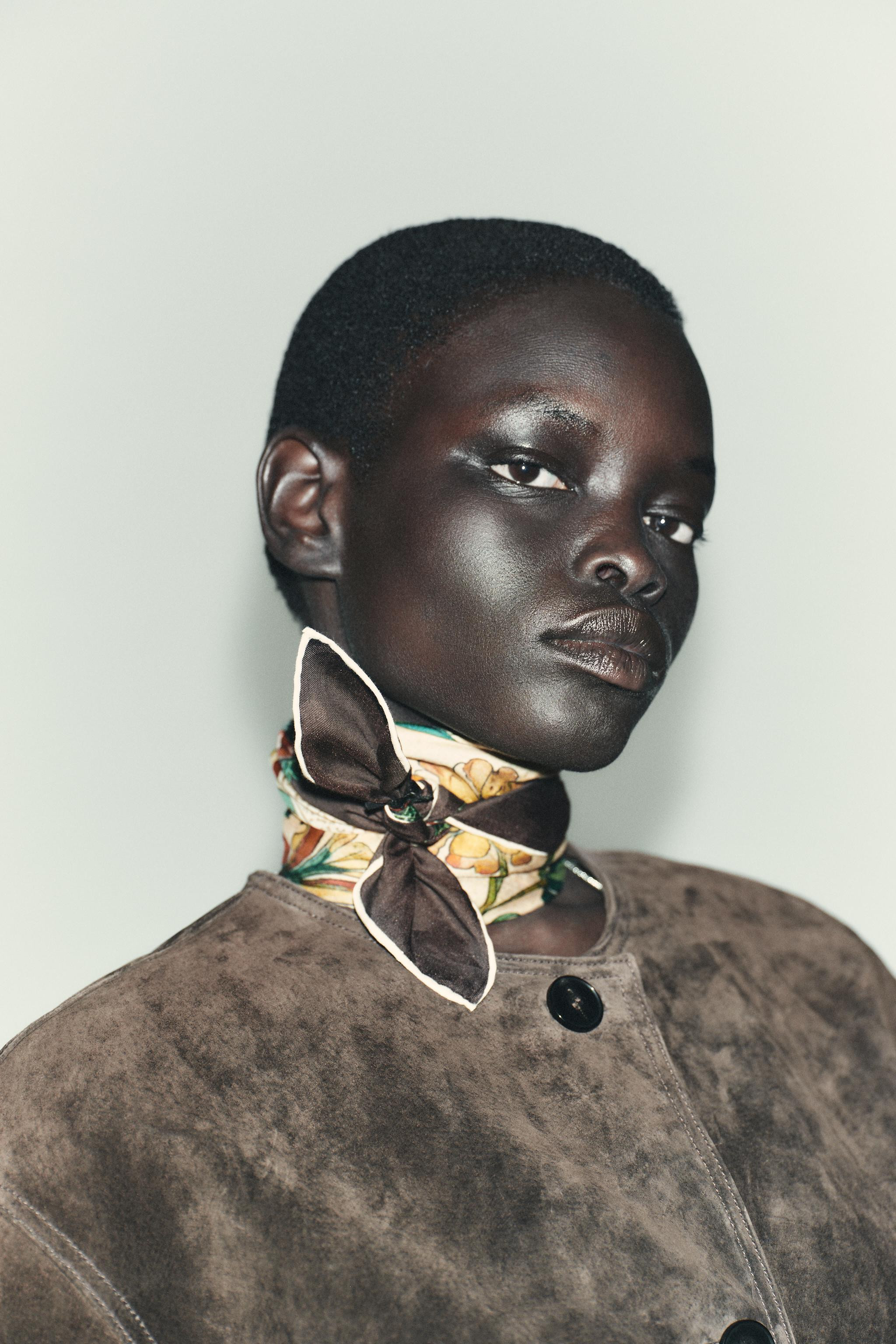 FLORAL PRINT SCARF | Zara US