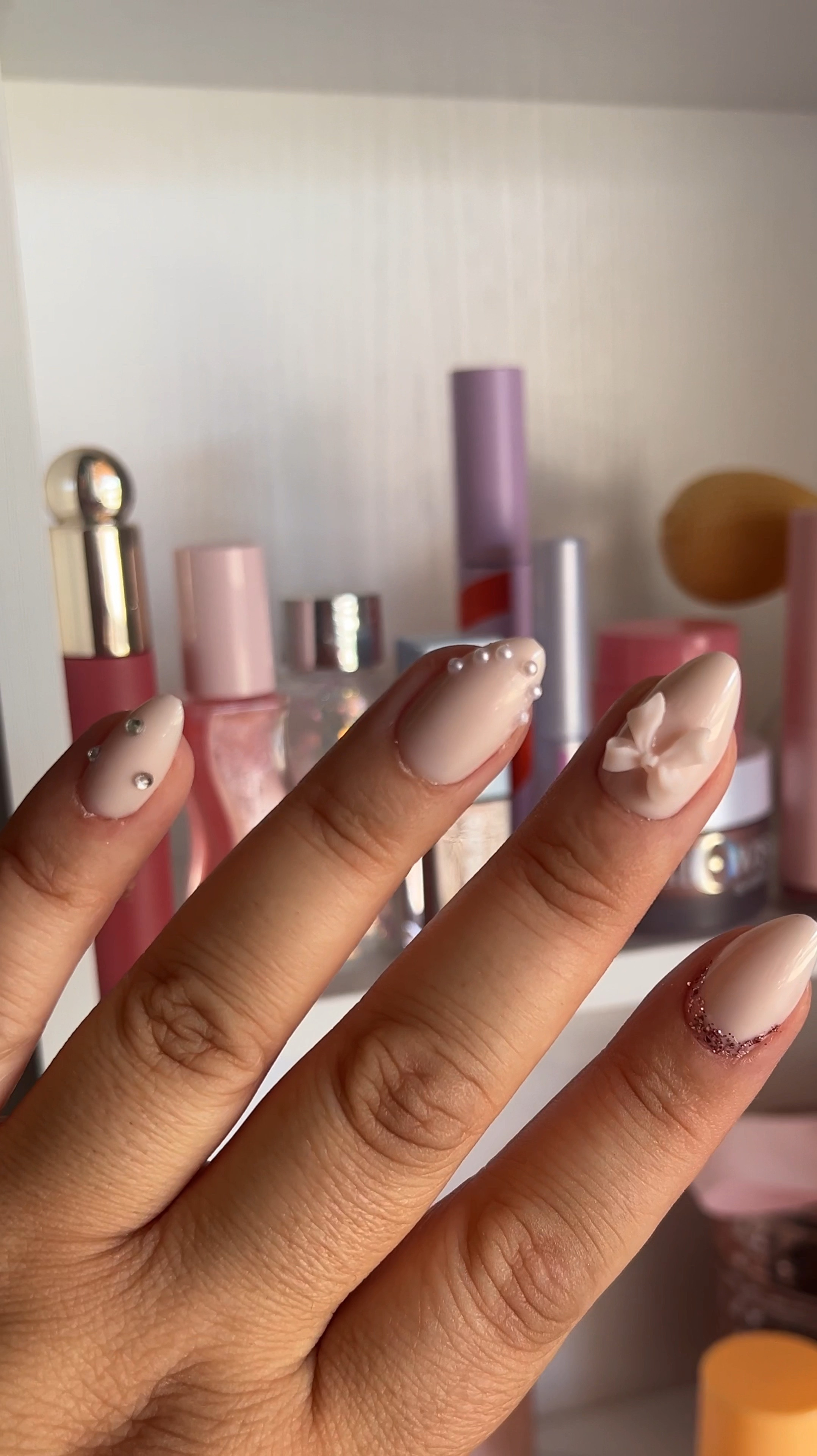 The perfect coquette inspired nails
💅🏼🪞🦢🩰

#nailinspo #coquette #amazonnails

#LTKStyleTip #LTKBeauty #LTKFindsUnder50
