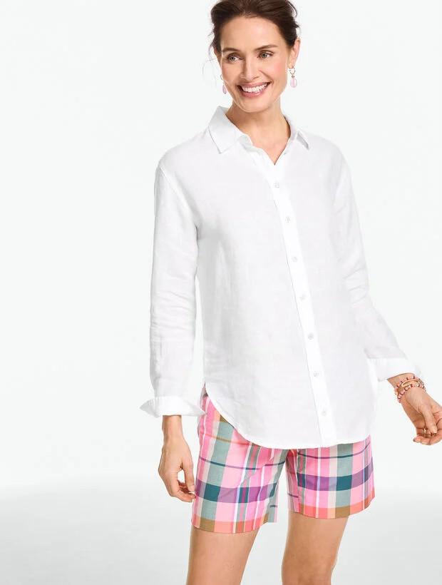 Everyday Relaxed Linen Shirt | Talbots