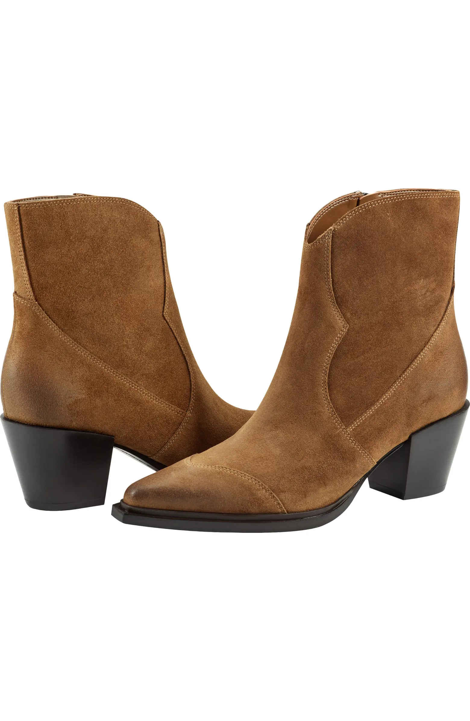 Giulie Pointed Cap Toe Bootie (Women) | Nordstrom