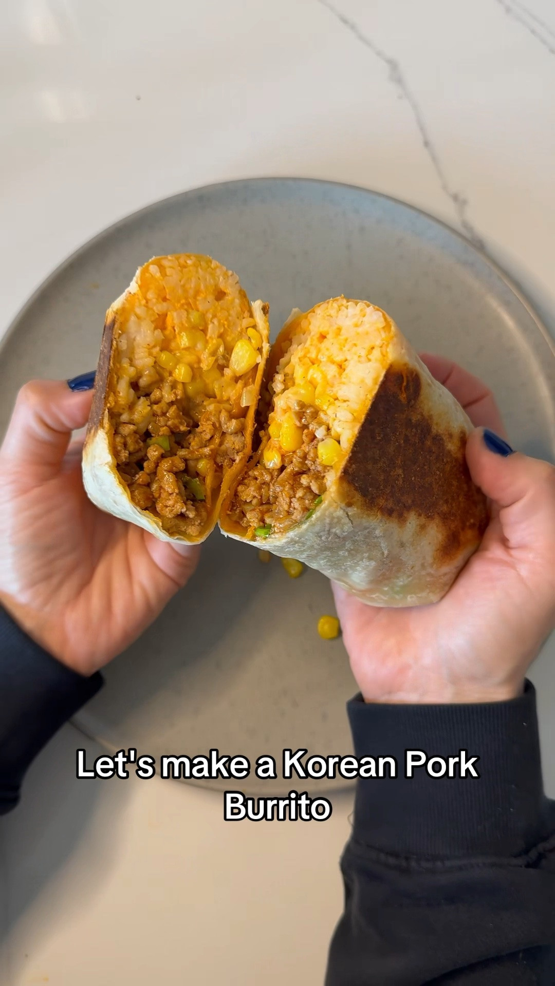 Let’s make a Korean Pork Burrito!
@farberwarecook 
Here’s the recipe ❤️
https://wolfcaster.kitchen/recipes/f/korean-pork-burritos
#farberware #farberwarecook

#LTKdayinmylife #LTKfoodie #LTKHome