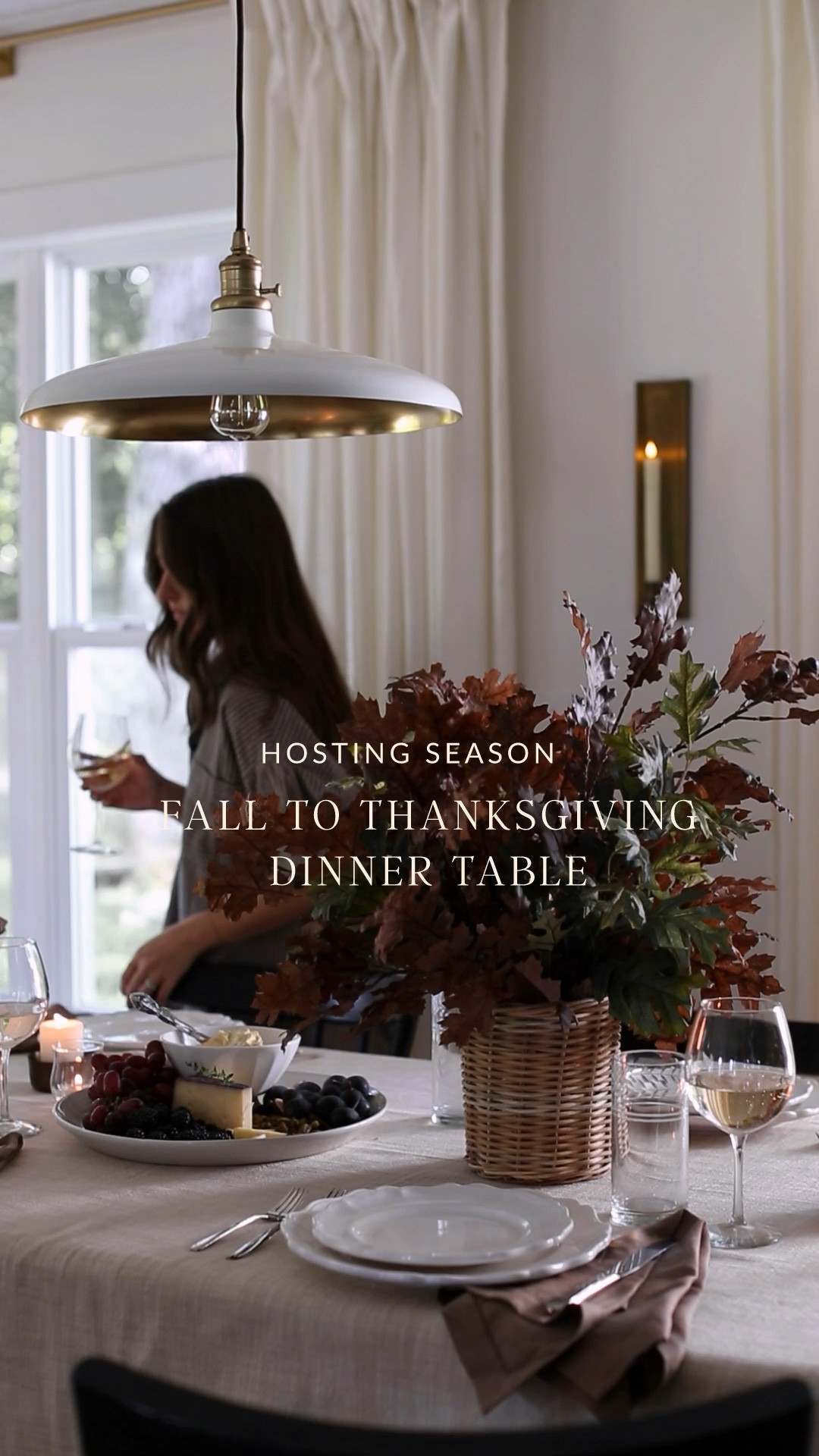 Fall to Thanksgiving Tablescapes 

#LTKVideo #LTKHome #LTKSeasonal