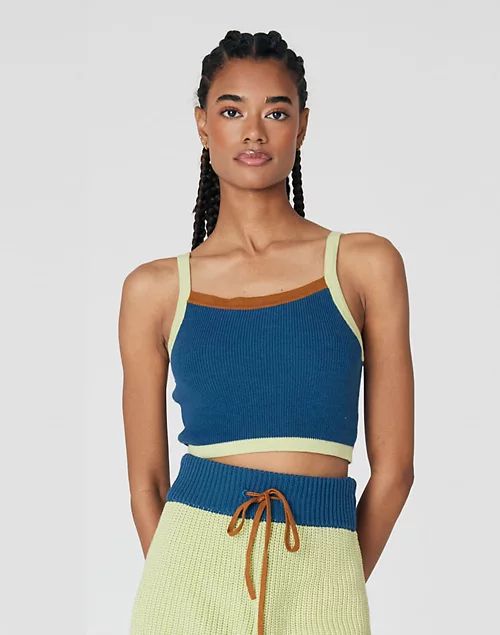 Back Beat Co. Organic Cotton Colorblock Cami | Madewell