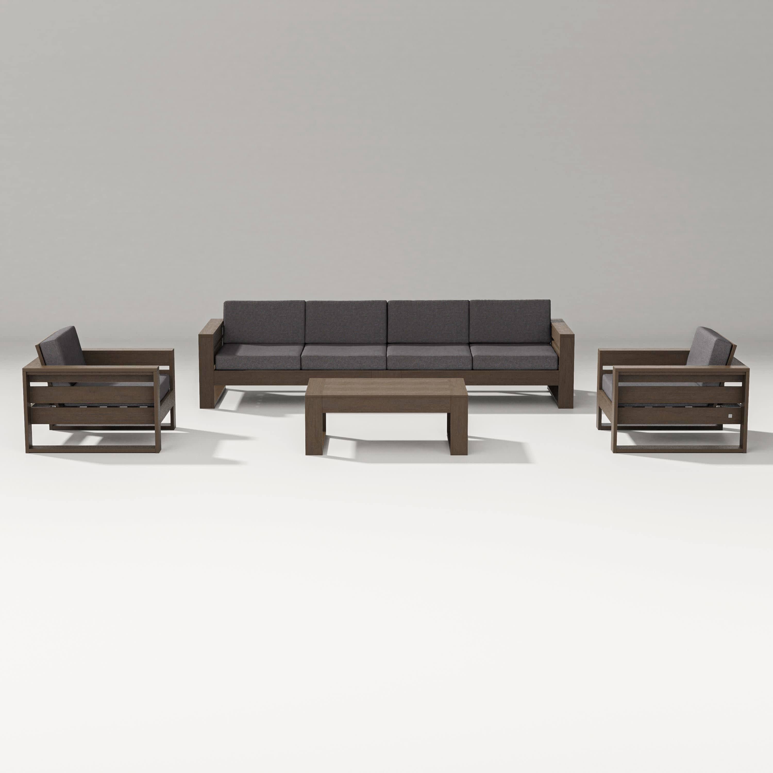 Latitude 5-Piece Lounge Sofa Set | POLYWOOD