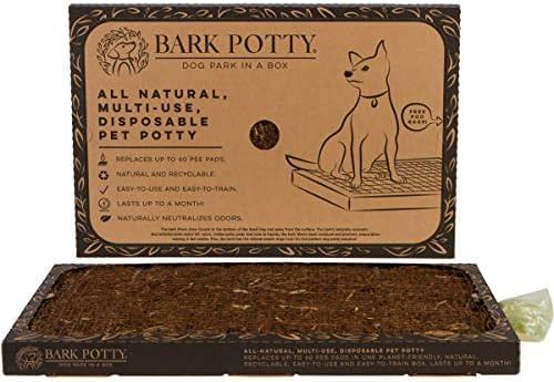 Bark Potty Disposable Dog Potty - Multi-Use, Odor Neutralizing, Non-Leaking - Replaces up to 60 Pee  | Amazon (US)