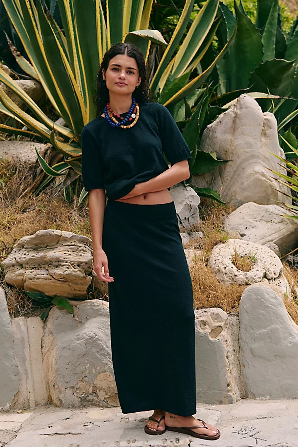 Isabella Cotton-Linen Skirt Set | Free People (Global - UK&FR Excluded)