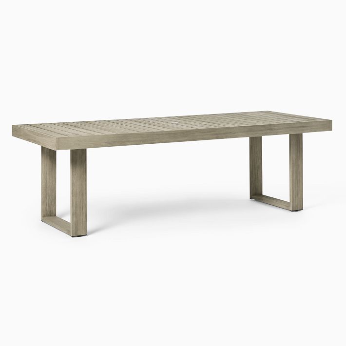 Portside Outdoor Dining Table (76.5"–96") | West Elm (US)
