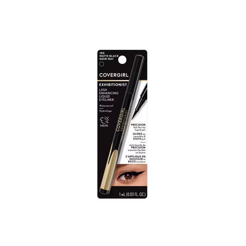 COVERGIRL Exhibitionist Lash Enhancing Liquid Eyeliner - 0.03 fl oz | Target