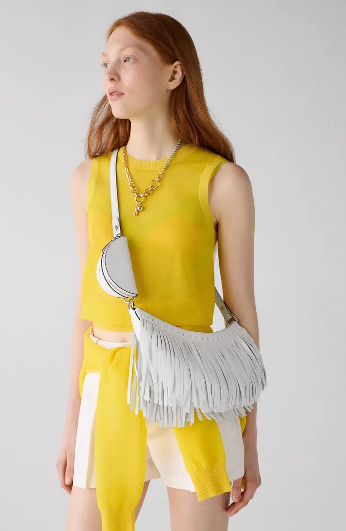 duo fringe leather crossbody bag | Nordstrom