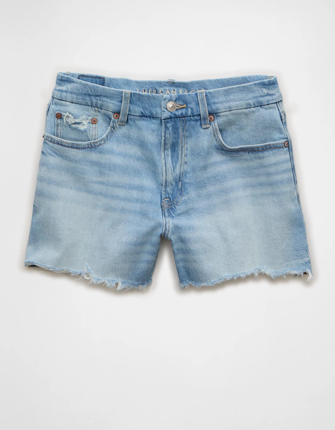 AE Stretch Curvy Low-Rise Ex-Boyfriend Short | American Eagle Outfitters (US & CA)