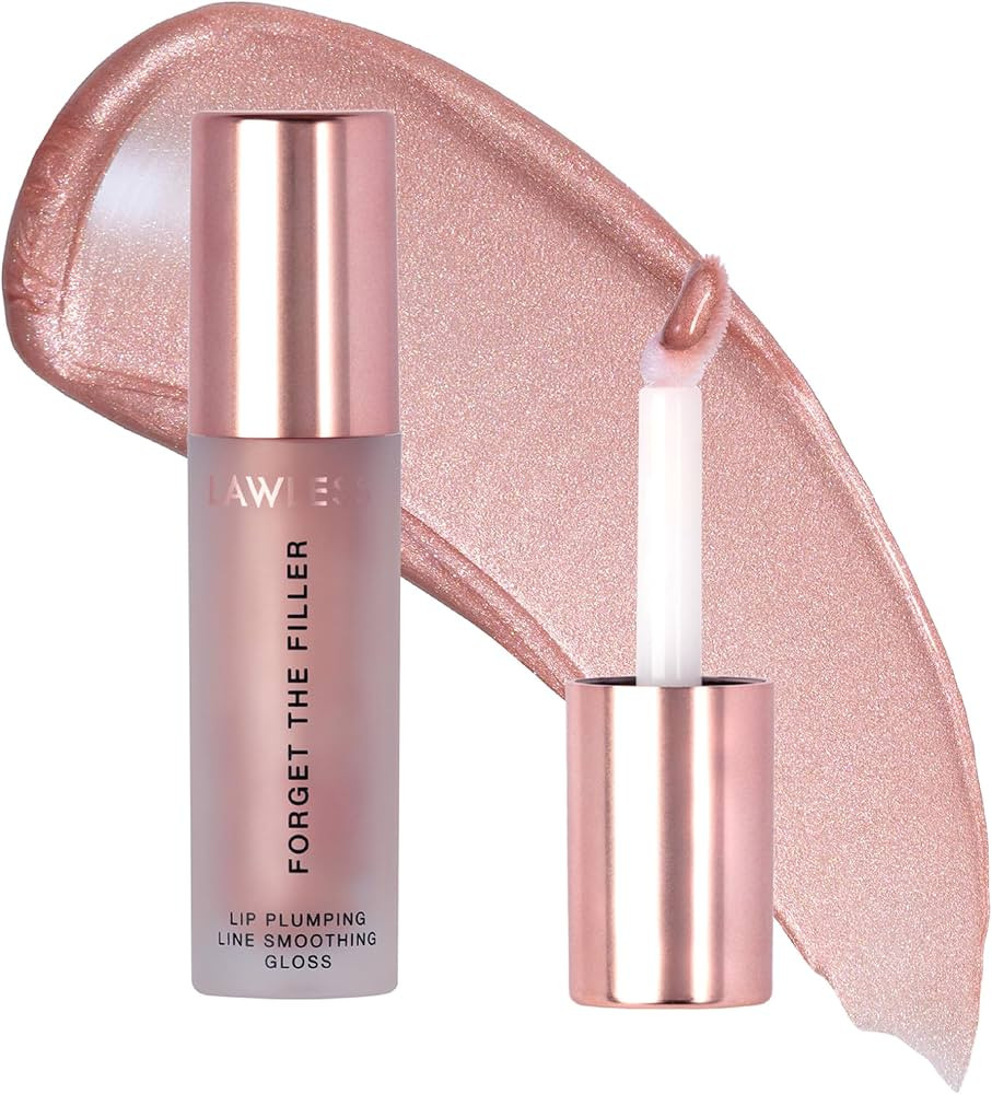 Lawless Forget the Filler Lip Plumping Line Smoothing Gloss - Candy Sky - Premium Volumizing Lip ... | Amazon (US)