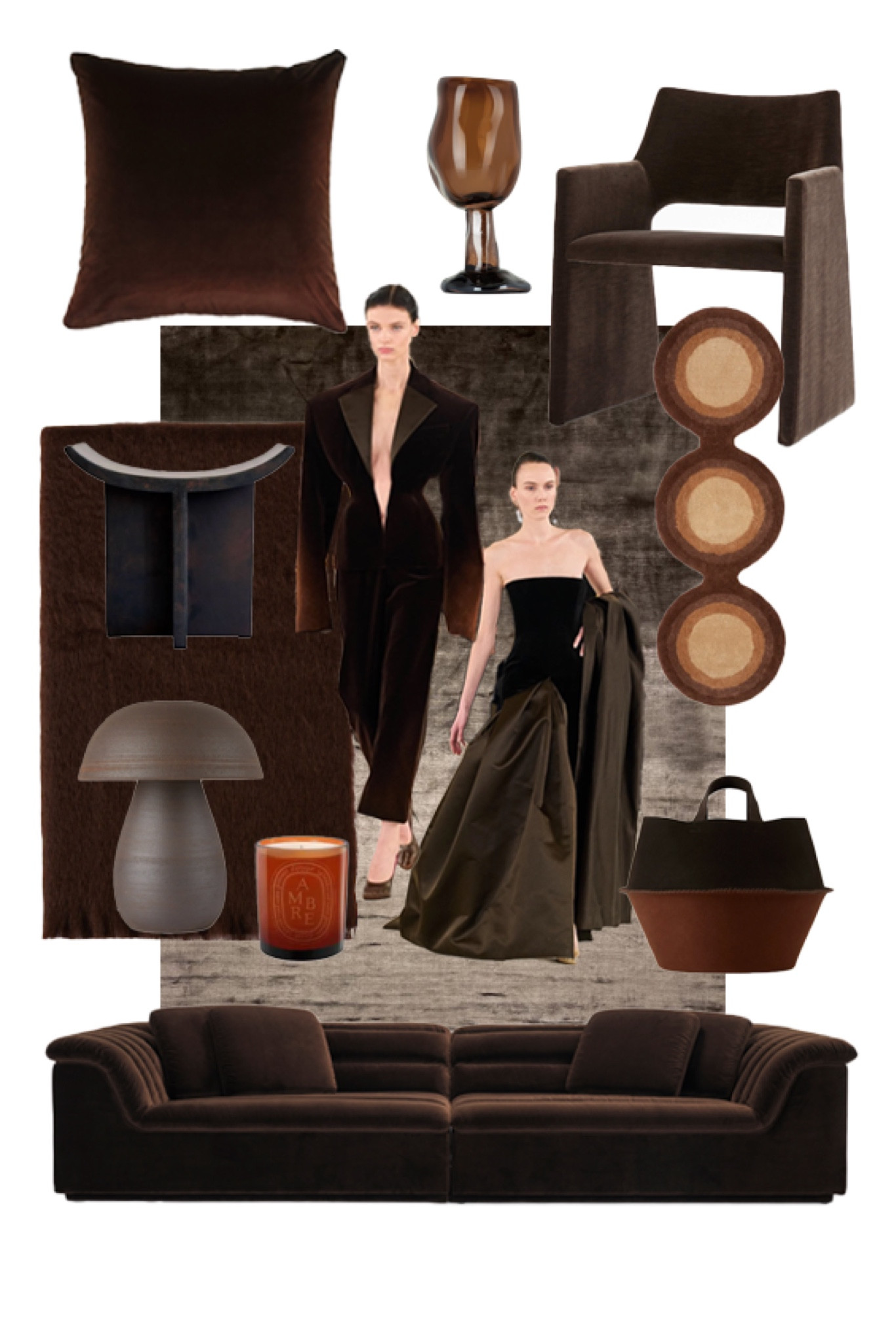 Interest ion between Interior Design and Fashion: velvety brown 🤎

#LTKaustralia #LTKhome