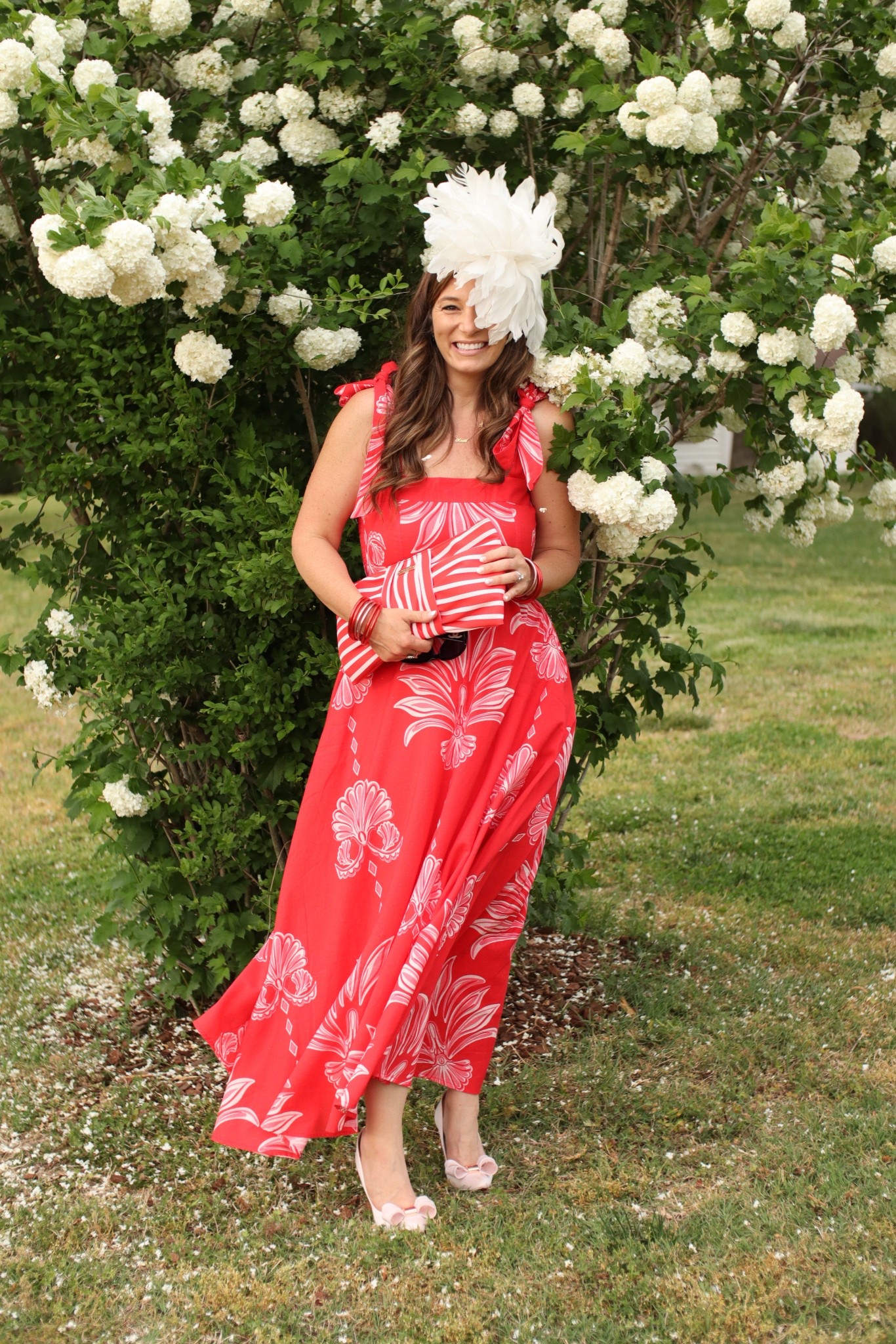 Stylish spring and summer dresses perfect for a Kentucky Derby viewing party or Mother’s Day weekend celebrations! derby Dress / Fascinator/ Beyond by Vera 

#LTKMothersDay #LTKSeasonal #LTKootd