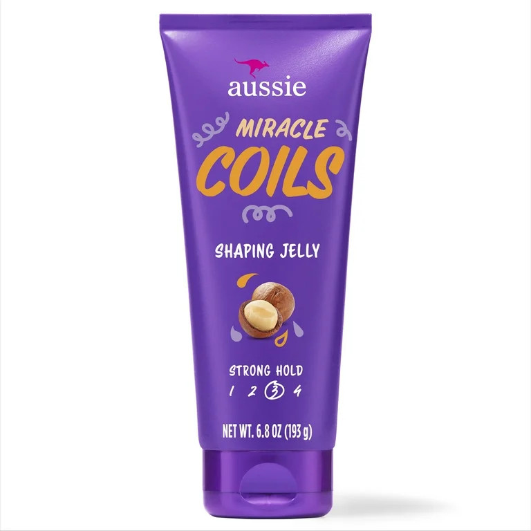 Aussie Miracle Coils Sulfate-Free Shaping Jelly with Cocoa Butter 6.8 fl oz | Walmart (US)