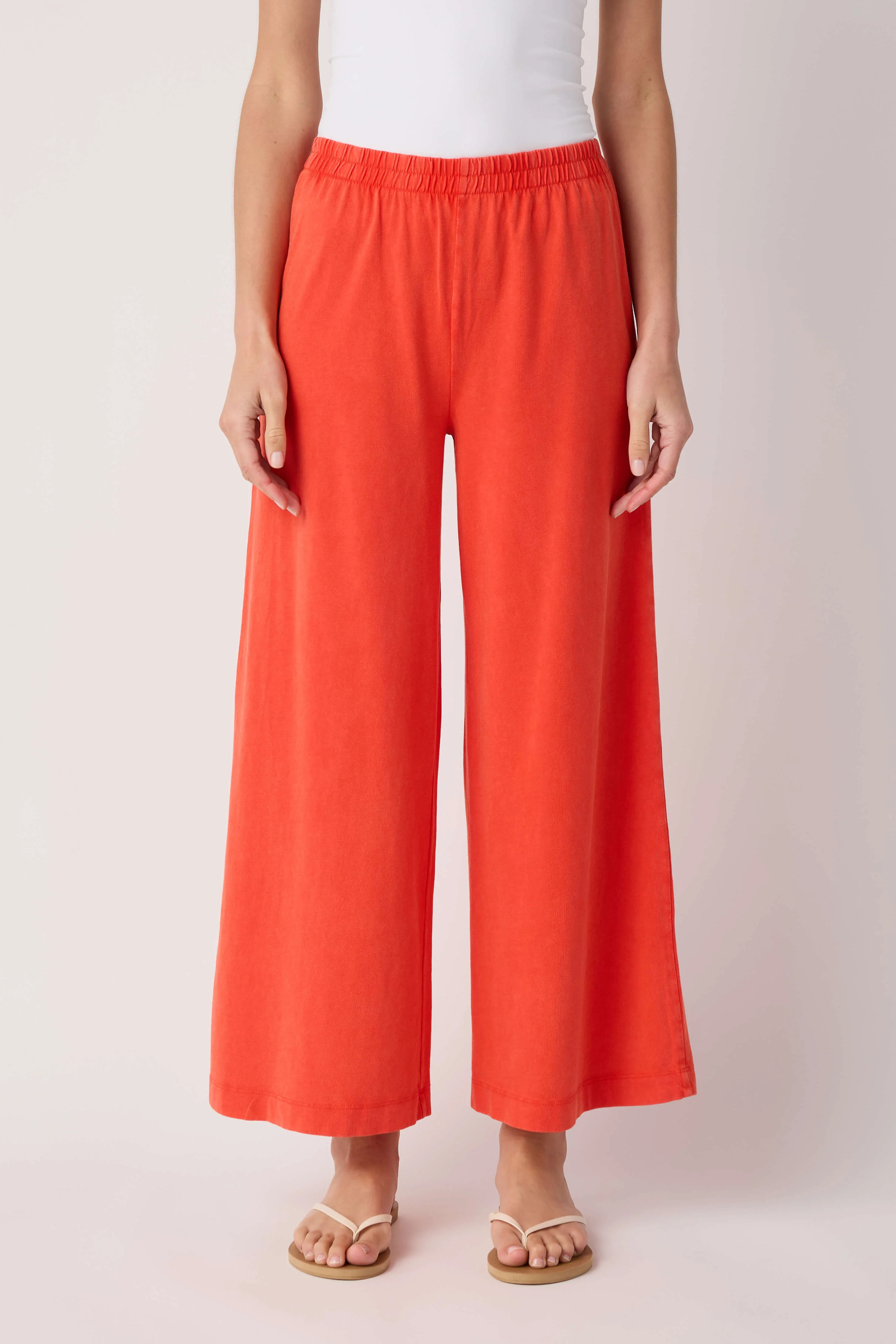 Z Supply Scout Jersey Crop Flare Pant | Social Threads