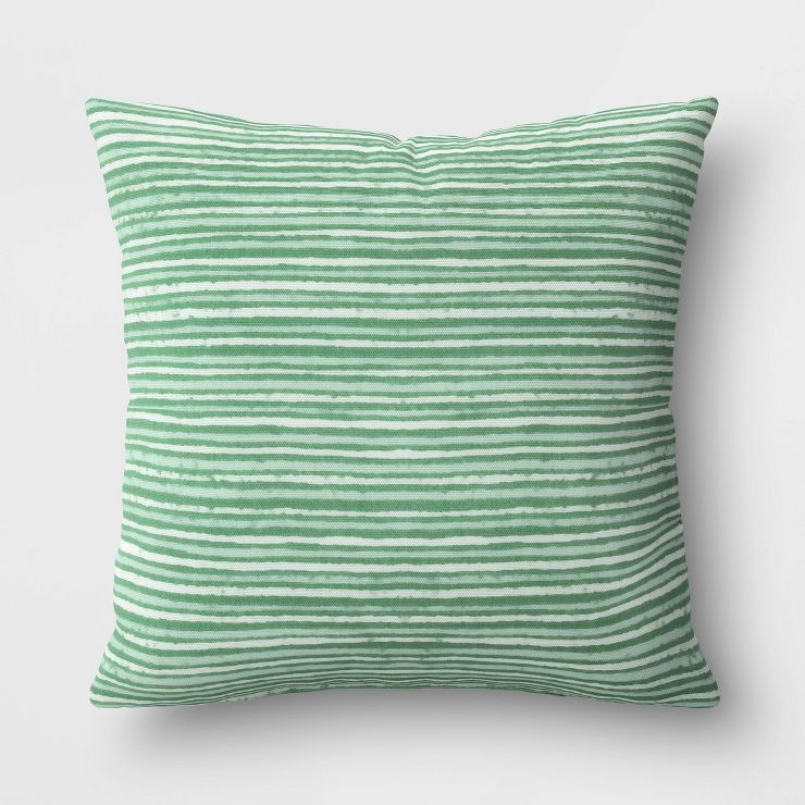 Striped Outdoor Throw Pillow - Room Essentials™ | Target