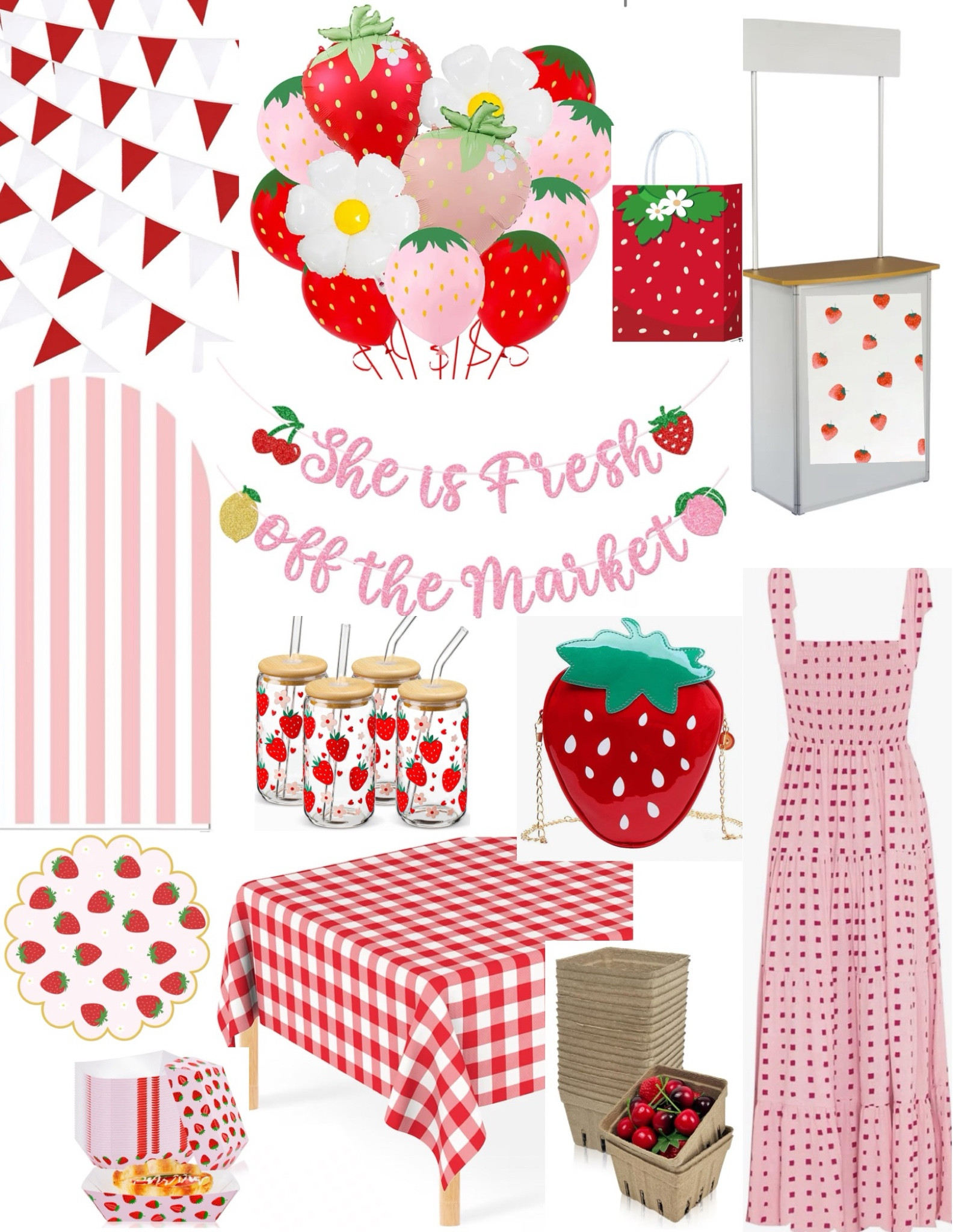 She is Fresh Off The Market ~ Strawberry Bachelorette Bridal Shower

#LTKParties #LTKSeasonal #LTKWedding