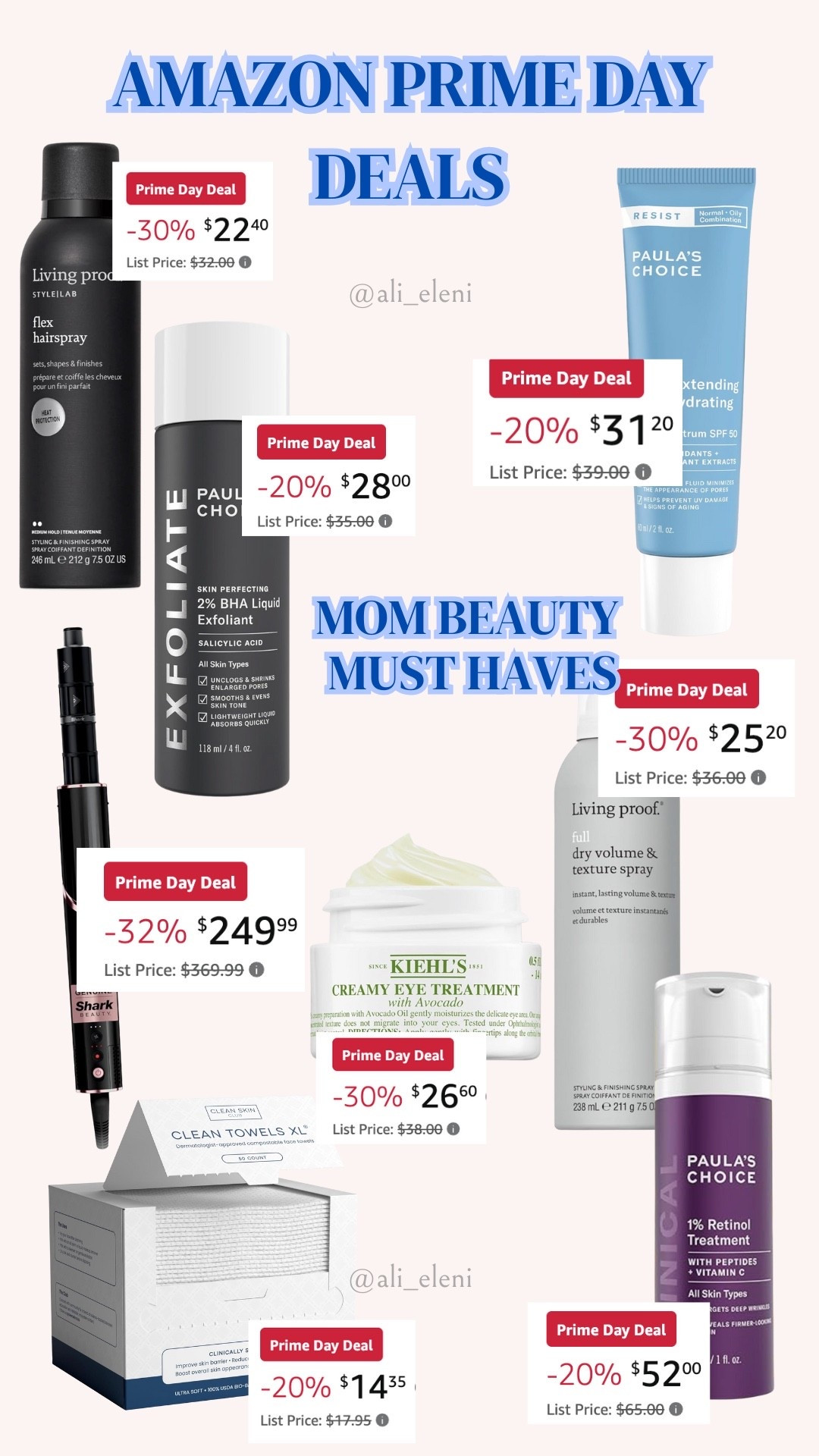 Prime day deals for my mom beauty must haves! Amazing savings!! I buy this stuff in bulk! 

#LTKBeauty #LTKSaleAlert #LTKFindsUnder50