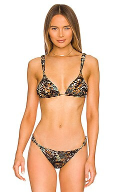 Ulla Johnson Catalina Bikini Top in Batik from Revolve.com | Revolve Clothing (Global)