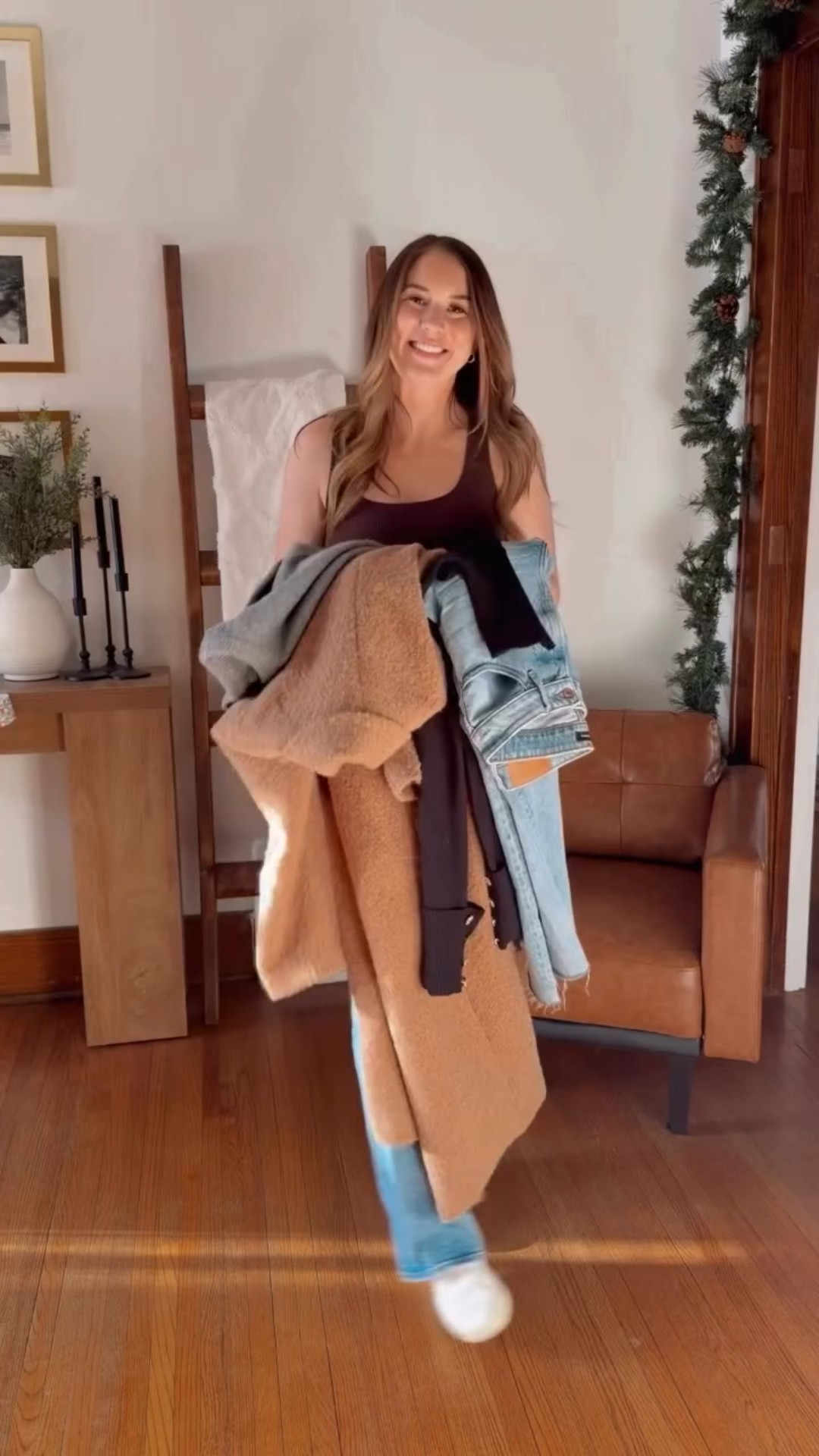 Express really is THAT girl ✨🤭 & can we talk about that coat for a min?! I am OBSESSED! @express #dresstoexpress #gifted