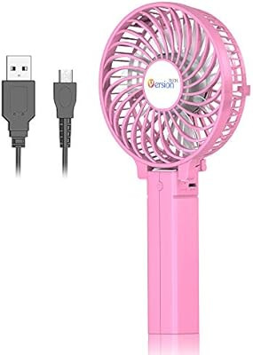 Fan, VersionTECH. Mini Handheld Fan, Small Desk Personal Portable Stroller Table Fan with USB Rec... | Amazon (US)
