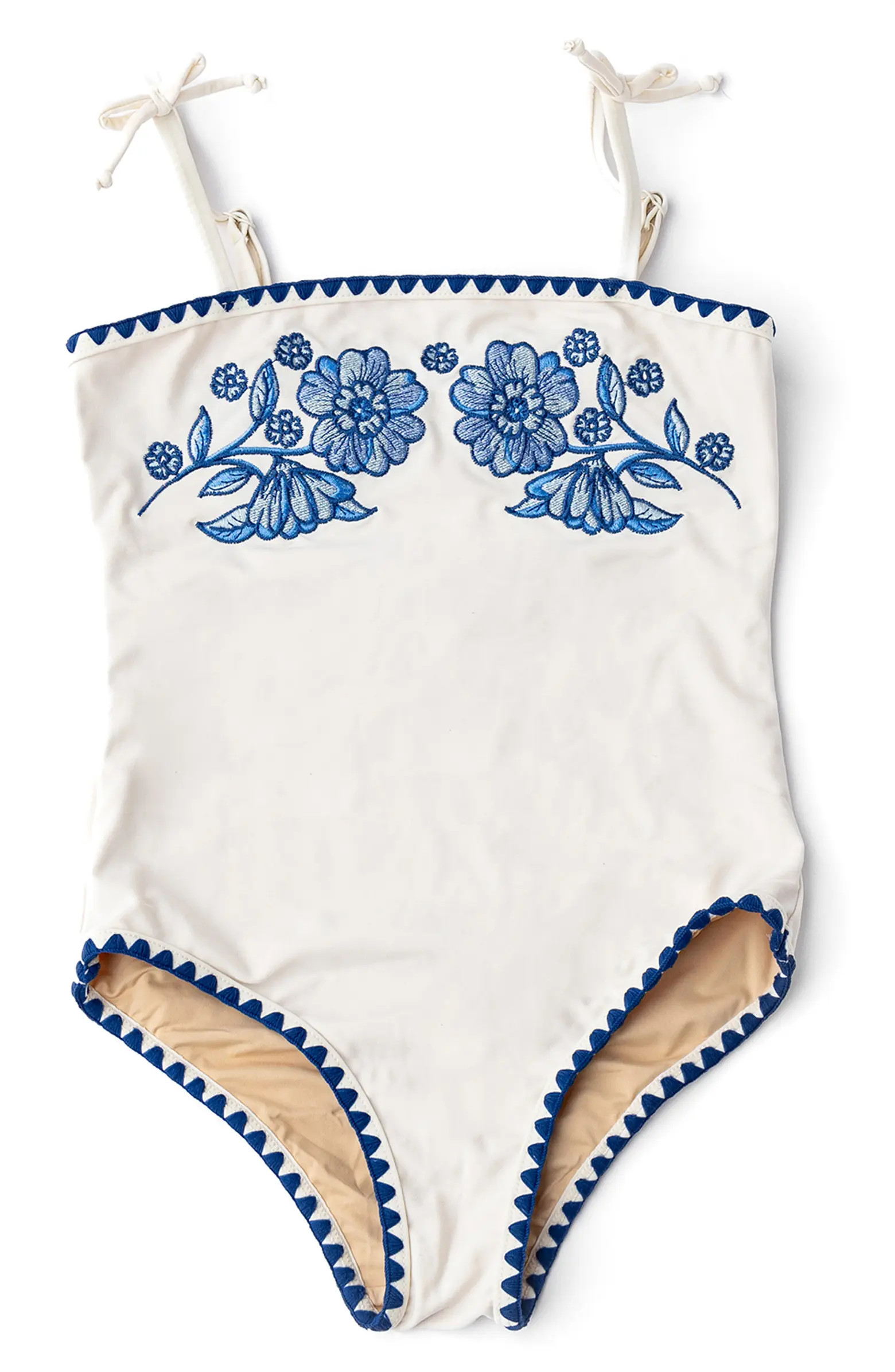 Shade Critters Kids' Embroidered One-Piece Swimsuit | Nordstrom | Nordstrom