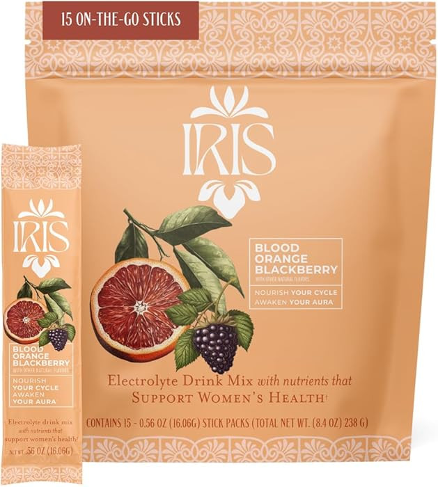 Iris Women\u2019s Hormonal Health Daily Electrolyte Drink Mix | High Fiber, Essential B Vitamins ... | Amazon (US)