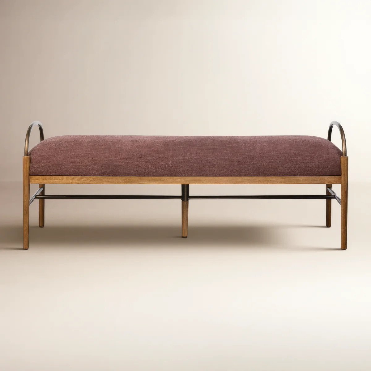 Amber Lewis x Four Hands Demi Accent Bench 60" | Birch Lane | Birch Lane