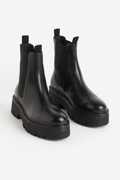 Leather Chelsea Boots | H&M (US)