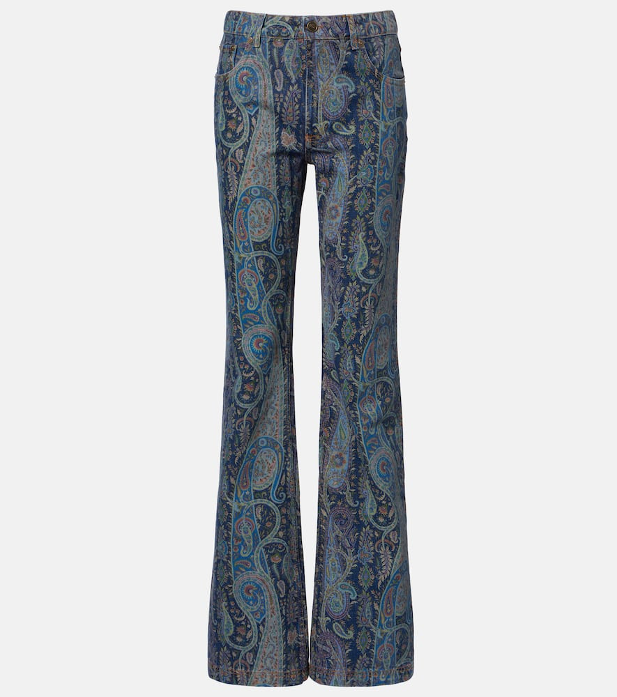 Etro Jeans anchos de algodón estampados | Mytheresa (INTL)