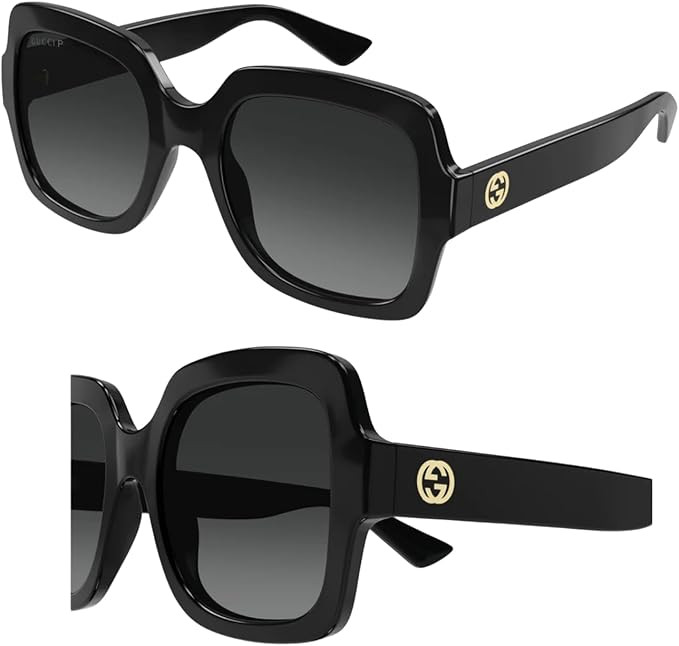 Gucci GG1337S GG Interlocking Logo Square-Shaped Polarized Sunglasses for Women – Includes Luxu... | Amazon (US)