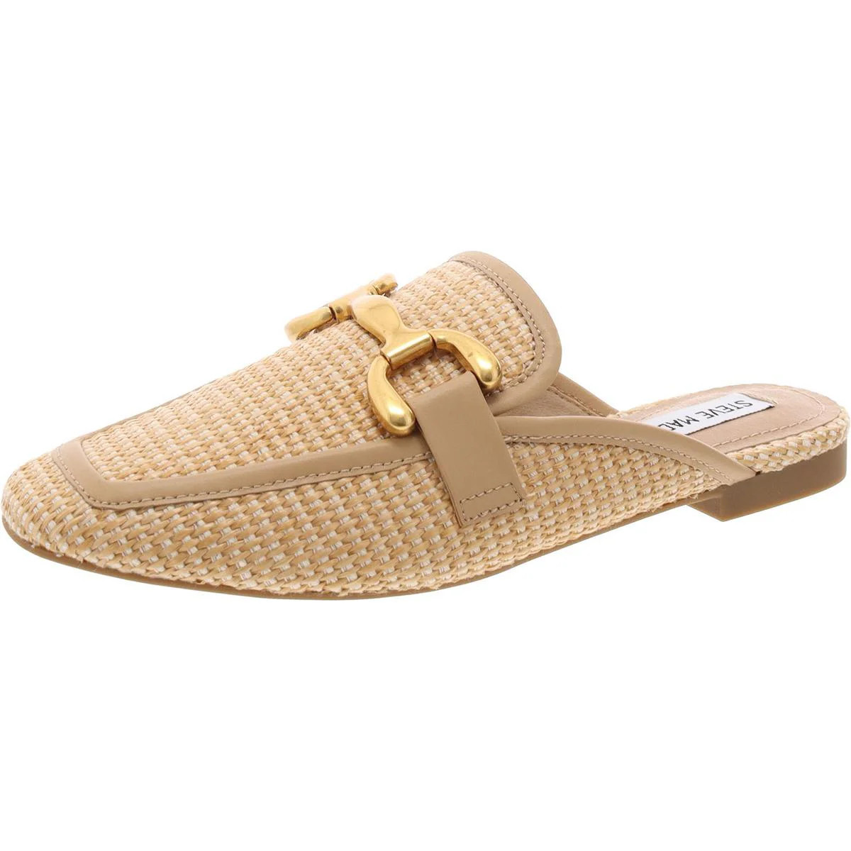 Fortunate Womens Leather Flat Mules | Shop Simon