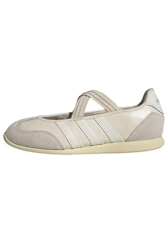 adidas Women's Barreda Mary Jane, Wonder White/Off White/Warm Vanilla, 9 | Amazon (US)