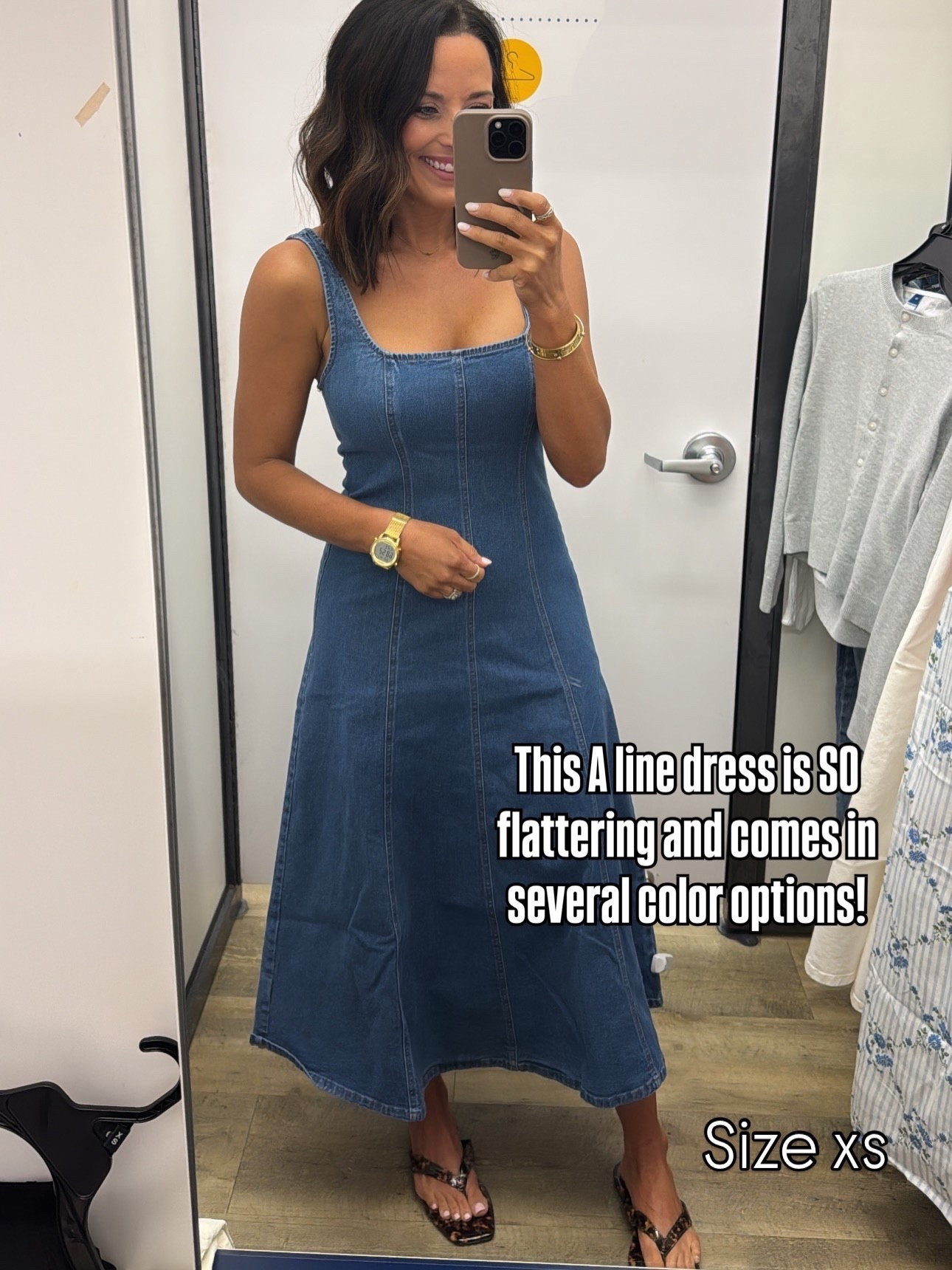 Love the structured seams and flattering square neckline. Such a timeless neutral piece you can dress up or keep casual all spring and summer.

So chic and easy.

Wearing a size xs for reference!

#oldnavyfinds #oldnavystyle #springdress #classicstyle #ltkstyle #ltkfinds

#LTKPetite #LTKActive #LTKmomlife