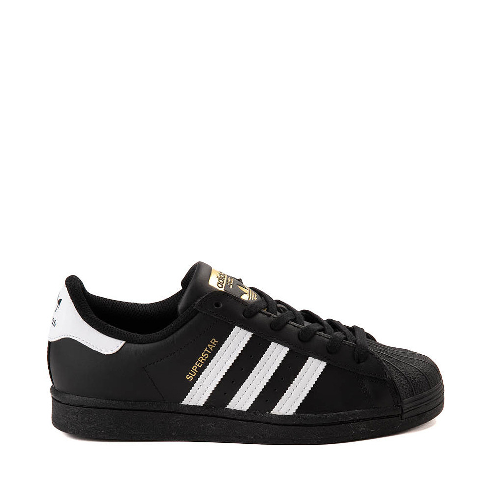 Womens adidas Superstar Athletic Shoe - Core Black / Cloud White | Journeys