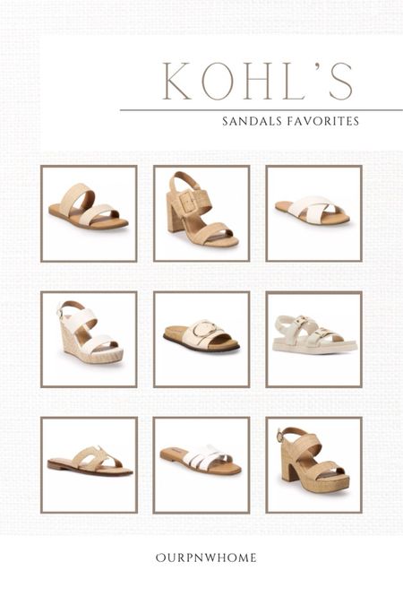 Spring sandals at Kohl’s!

Summer sandals, spring footwear, platform sandals, slides, neutral sandals, white sandals, summer shoes, casual sandals, high heeled sandals, wedges, wedges sandals

#LTKfindsunder100 #LTKstyletip #LTKshoecrush