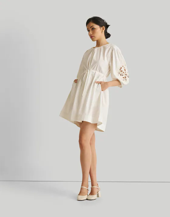 Reistor Shirt Dress with Balloon Sleeves | Madewell