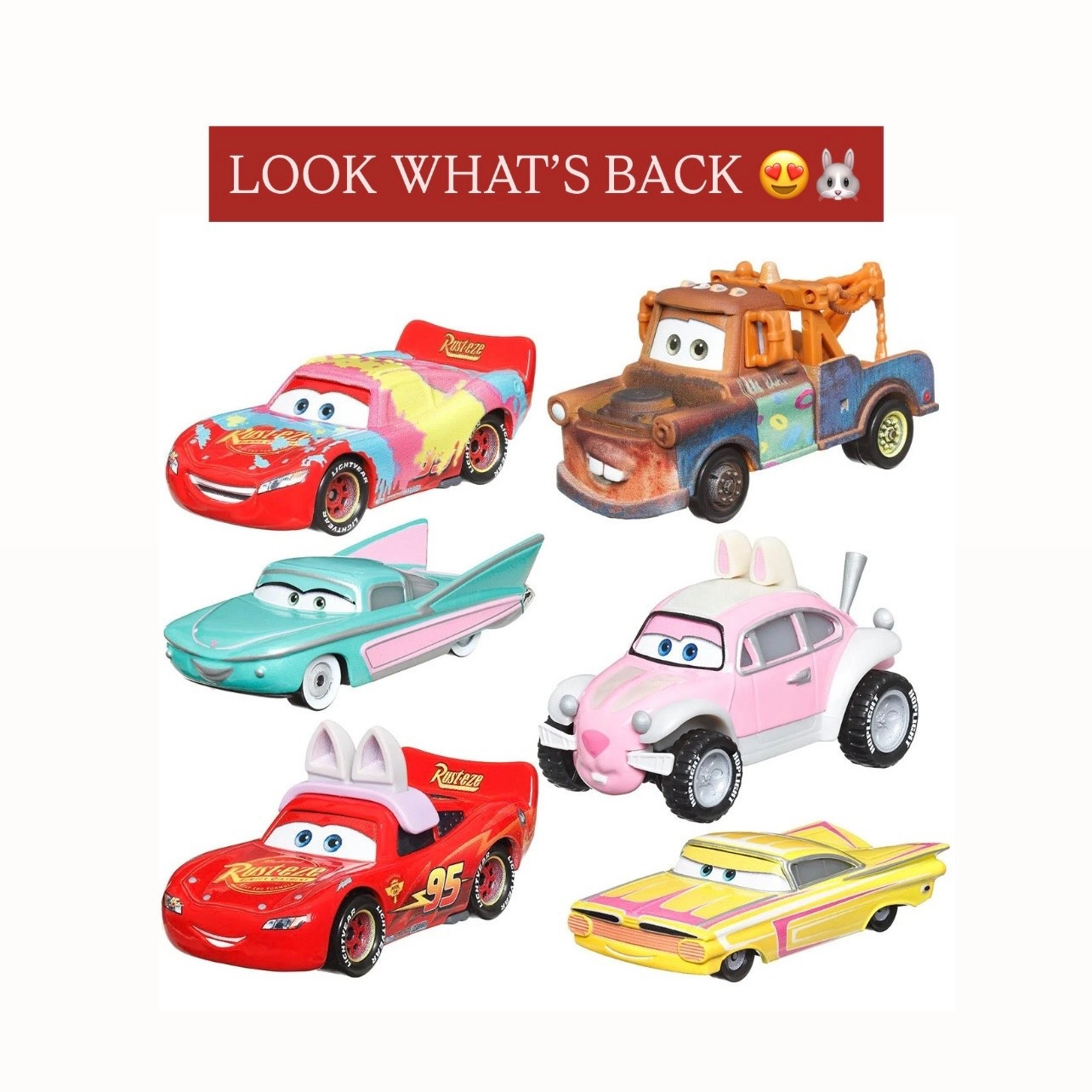 For all the cars-obsessed toddlers!! These would be perfect for an Easter basket 😍🐰

#disneycars #eastercars #easterbasket #lightningmcqueen 

#LTKmomlife #LTKBaby #LTKKids