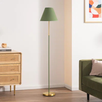 62.2'' Traditional Floor Lamp With Remote Control And Bulb Included | Wayfair North America