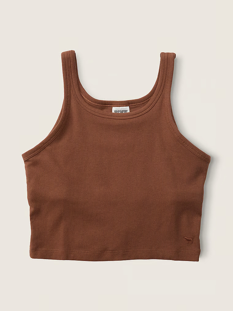Cropped Rib Tank Top | Victoria's Secret (US / CA )