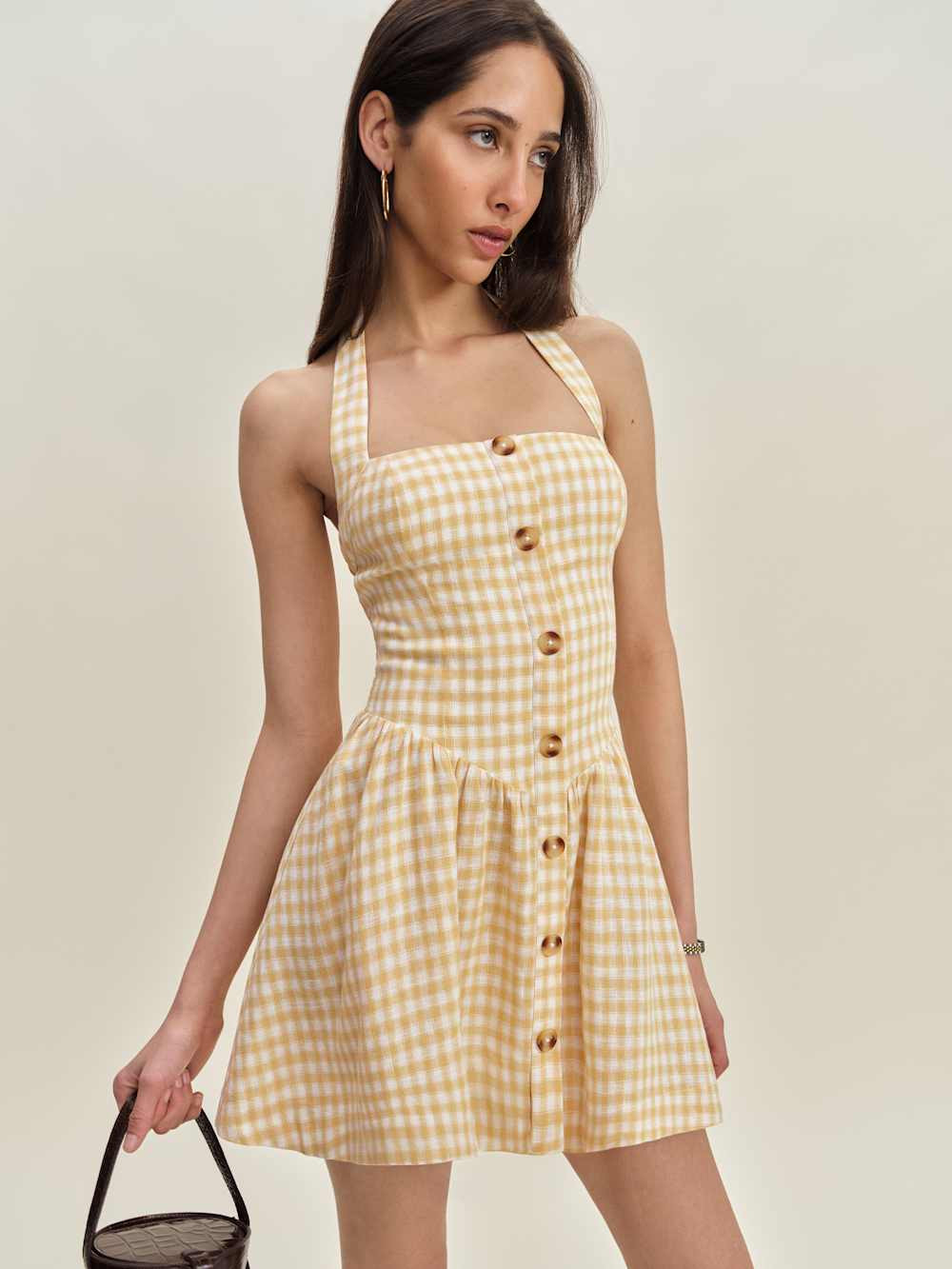 Mariela Linen Dress | Reformation (Global)