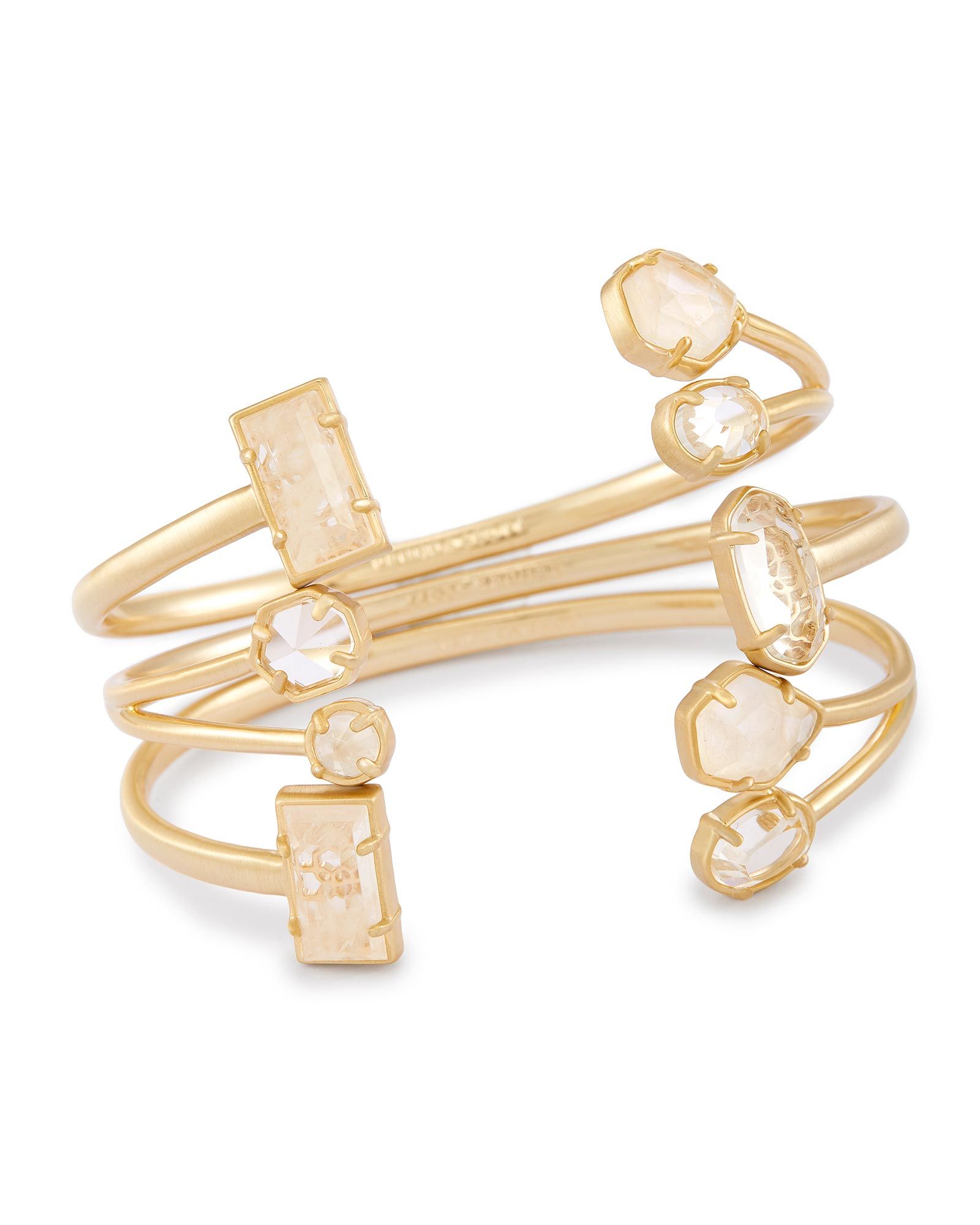 Cammy Pinch Bracelet Set in Gold | Kendra Scott