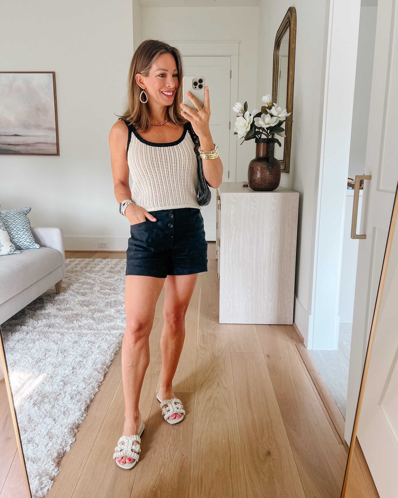 Knits & linen are Summer staples 🌞

Top Fit: I’m wearing an XS

Shorts Fit: I’m wearing a 24

#LTKOver40 #LTKFindsUnder100 #LTKPetite