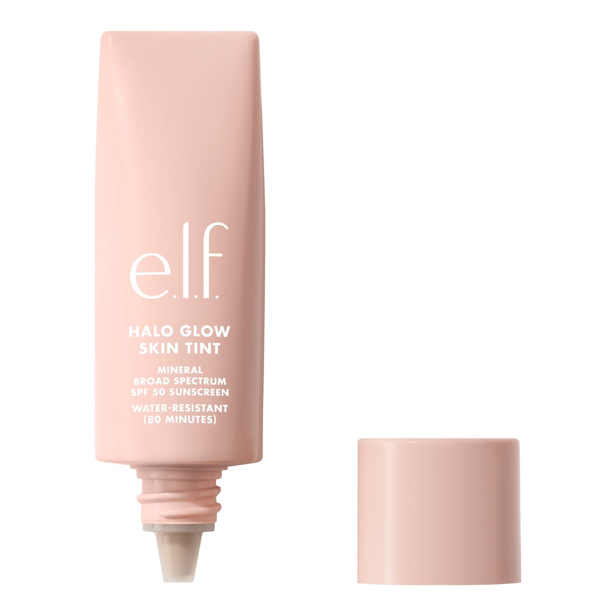 e.l.f. Halo Glow Skin Tint SPF 50, Tinted Moisturizer For Light, Buildable Coverage, Creates A Na... | Amazon (US)