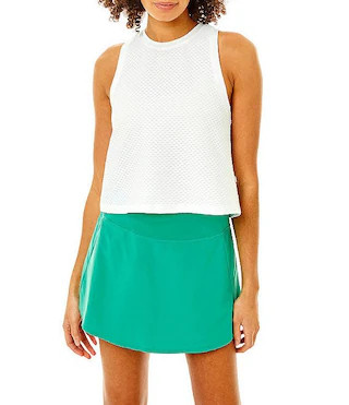 Addison BayThe Every-Other-Day Mesh Knit Crew Neck Sleeveless Tank Top | Dillard's