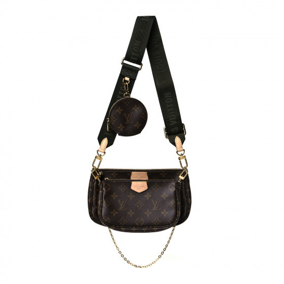 LOUIS VUITTON Monogram Multi Pochette Accessories Kaki | FASHIONPHILE (US)