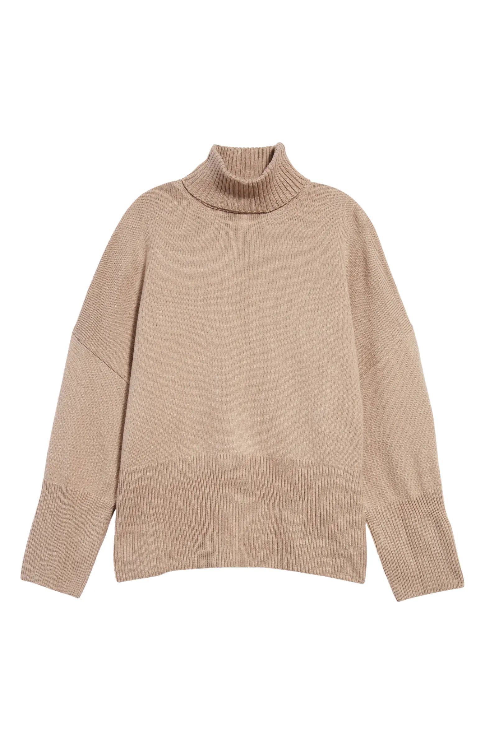 Oversize Turtleneck Sweater | Nordstrom