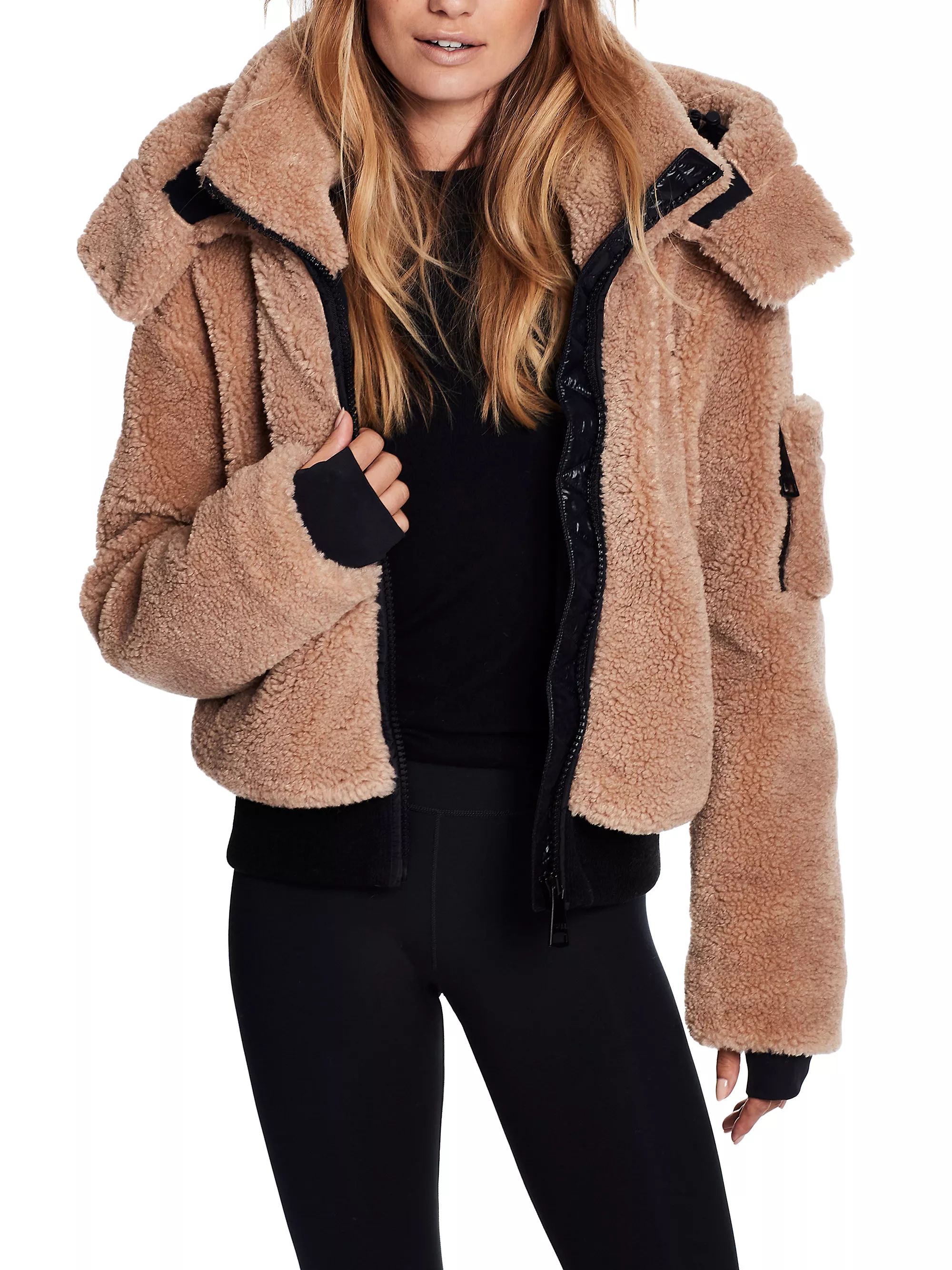 Women's ClothingCoats & JacketsSam.Nala Hooded Sherpa Jacket$395 | Saks Fifth Avenue