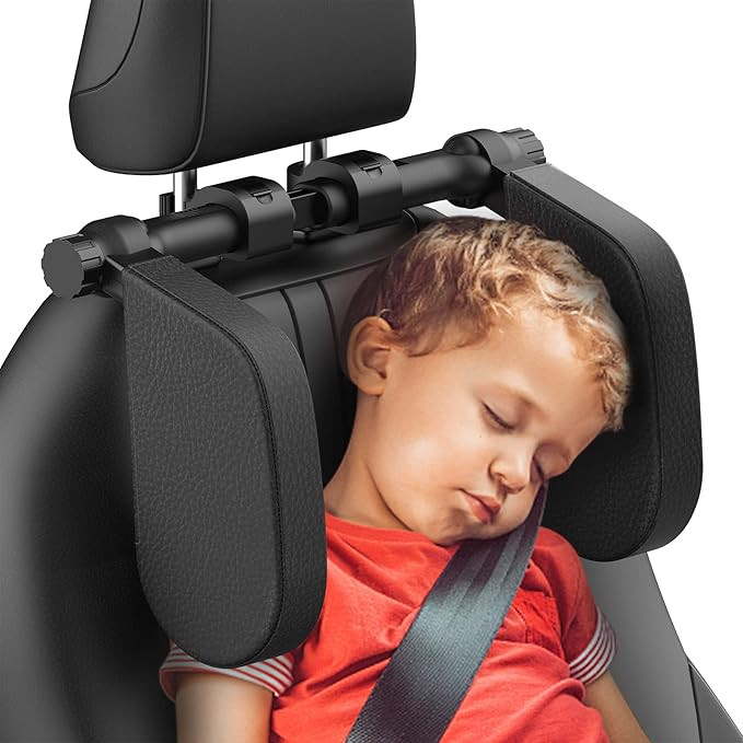 Yoocaa Adjustable Car Headrest Pillow, Road Pal Headrest, U-Shaped Travel Sleeping Pillow for Kid... | Amazon (US)