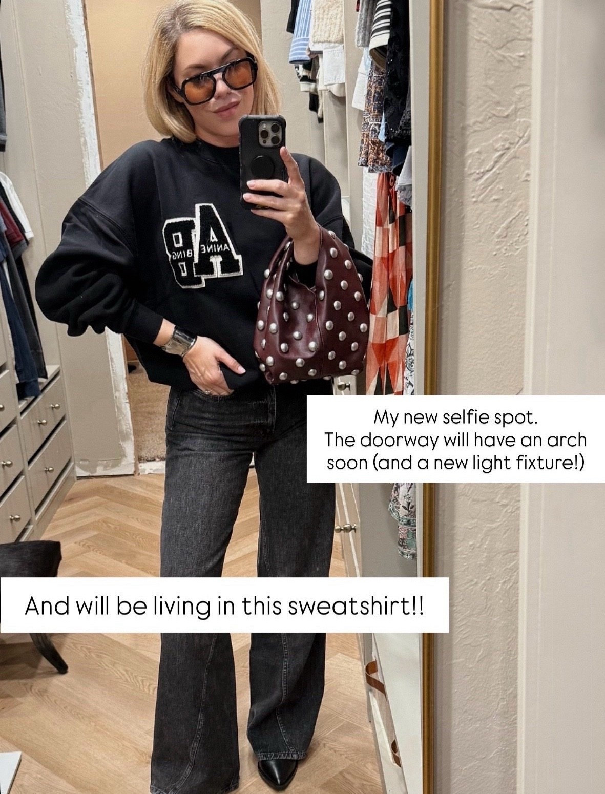 Anine Bing sweatshirt 


#LTKHoliday #LTKdayinmylife